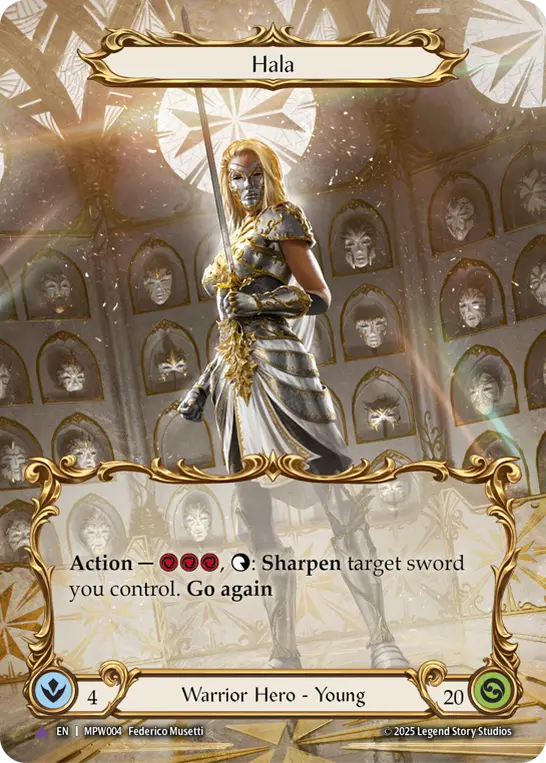 Hala, Mastery Pack Warrior MPW004, marvel
