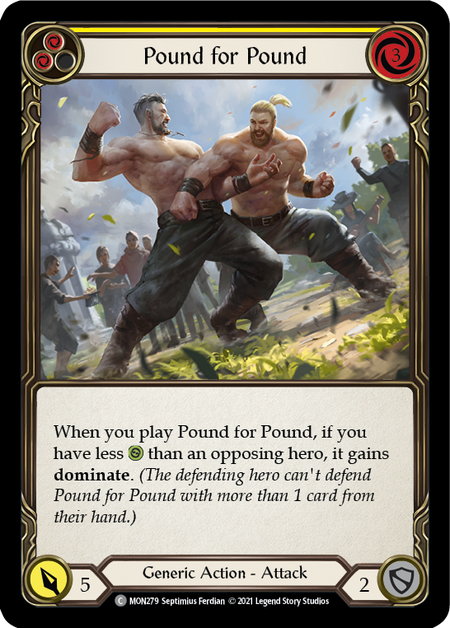 Pound for Pound, Monarch MON279, common