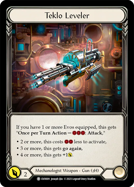 Teklo Leveler, Bright Lights EVO009, token