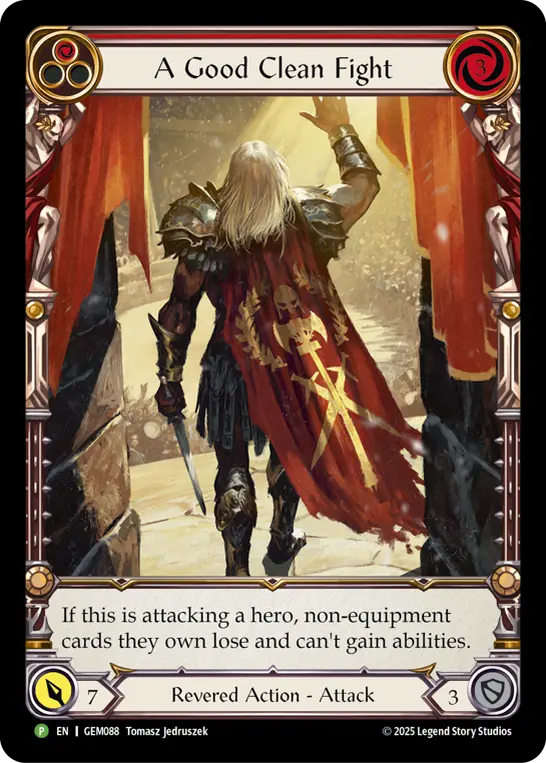 A Good Clean Fight, GEM Pack Promos GEM088, promo