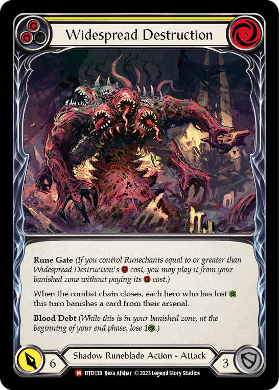 Widespread Destruction, Dusk till Dawn DTD138, majestic