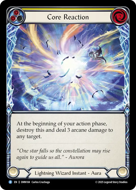 Core Reaction, Omens of the Third Age OMN104, rare