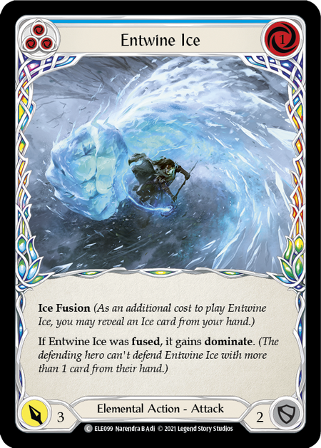 Entwine Ice, Tales of Aria ELE099, common