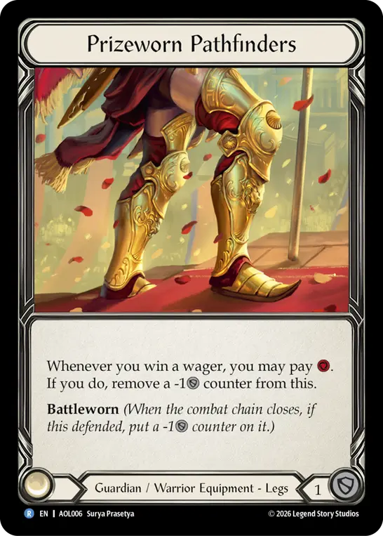 Prizeworn Pathfinders, Armory Deck - Olympia AOL006, rare