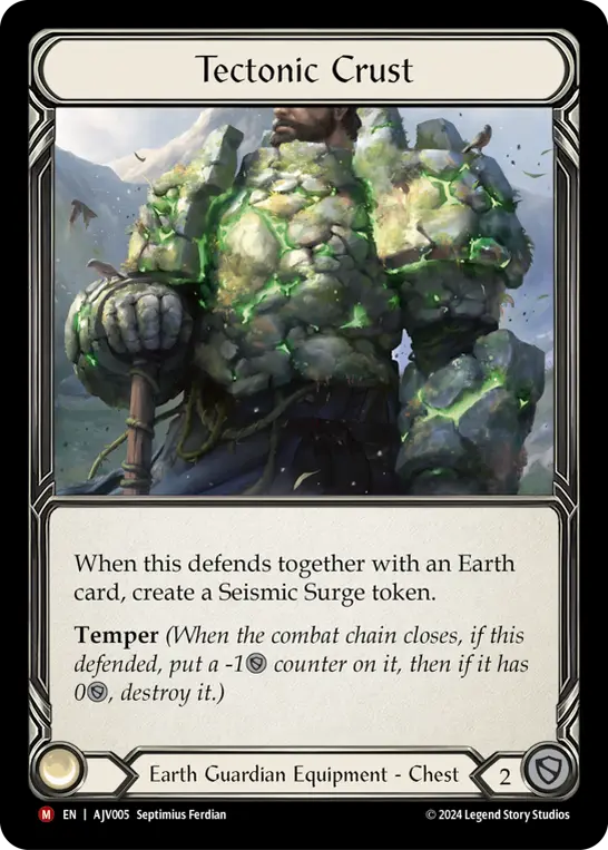 Tectonic Crust, Armory Deck Origins - Jarl Vetreiði AJV005, majestic