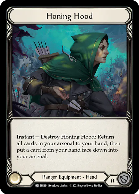 Honing Hood, Tales of Aria ELE214, common