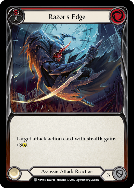 Razor's Edge, Arakni Blitz Deck ARA016, common