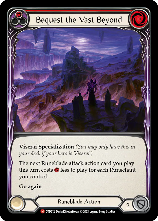 Bequest the Vast Beyond, Dusk till Dawn DTD212, majestic