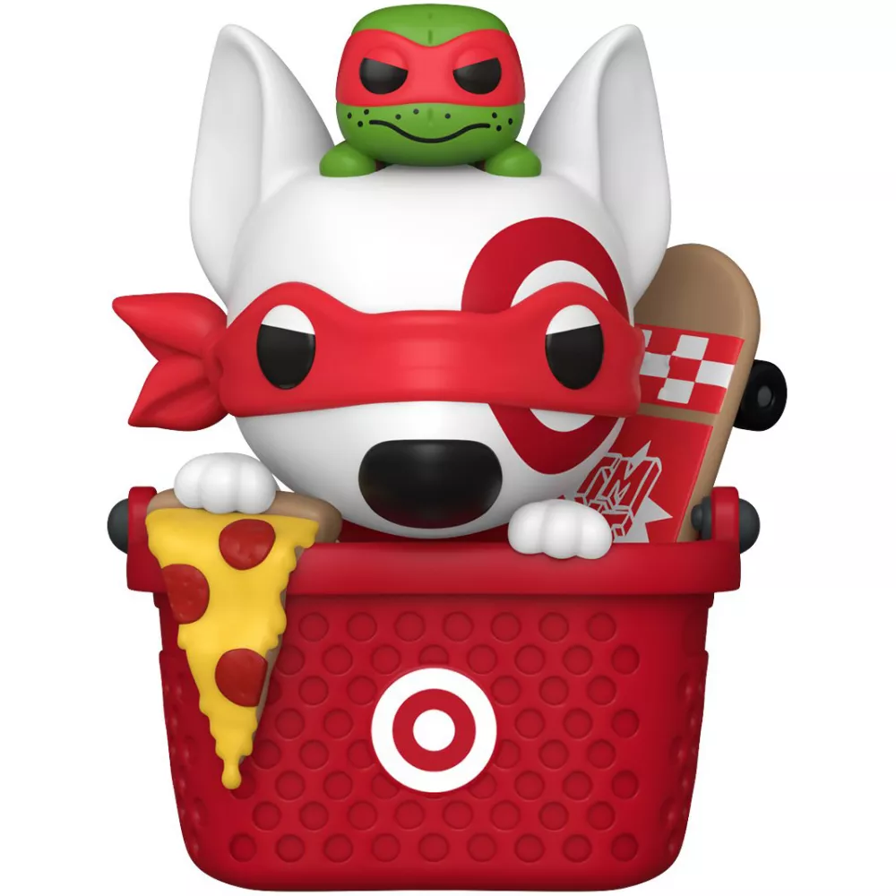 Bullseye In Ninja Mask With Raph, Pop! Ad Icons