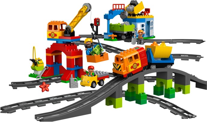 Deluxe Train Set, duplo, 134 pcs