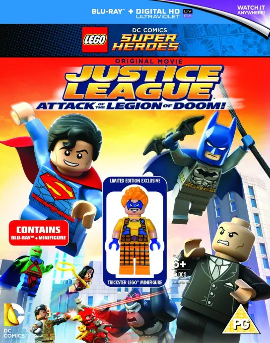 LEGO DC Comics Super Heroes Justice League: Attack of the Legion of Doom! (Blu-ray + DVD), other