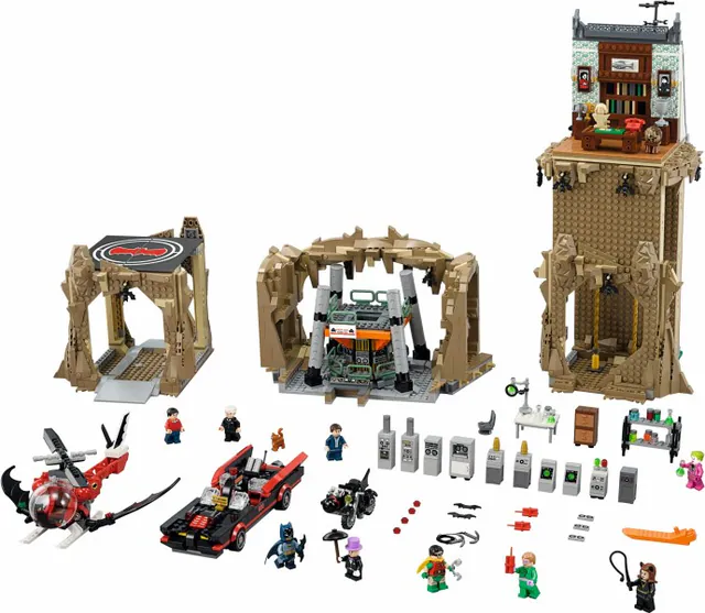 Batman Classic TV Series - Batcave, dc, 2526 pcs