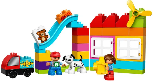 Creative Construction Basket, duplo, 110 pcs