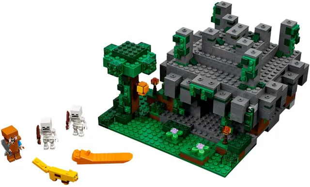 Jungle Temple, minecraft, 598 pcs