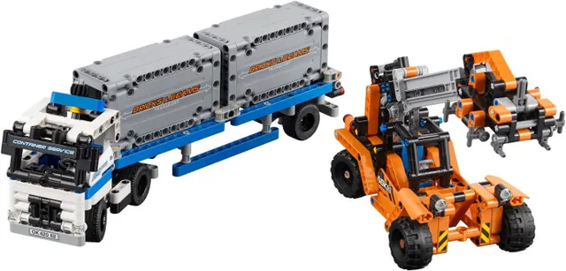 Container Yard, technic, 631 pcs