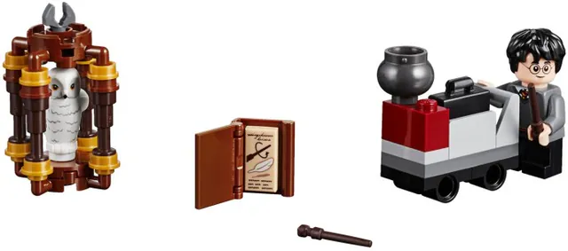 Harry's Journey to Hogwarts, harry-potter, 40 pcs