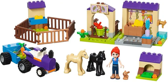 Mia's Foal Stable, friends, 118 pcs