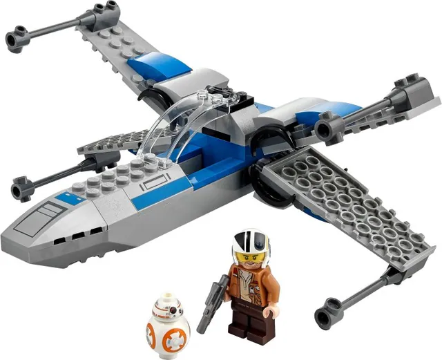 Resistance X-wing Starfighter, star-wars, 60 pcs