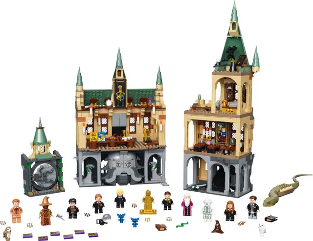 Hogwarts Chamber of Secrets, harry-potter, 1176 pcs