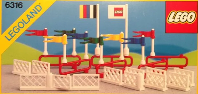 Flags and Fences, other, 38 pcs