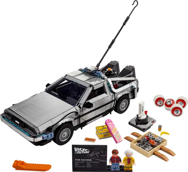 Back to the Future Time Machine, icons, 1872 pcs