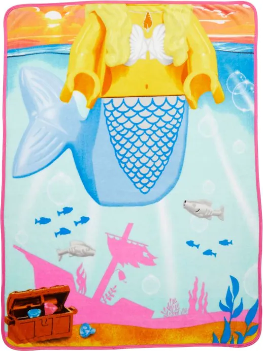 Mermaid 46 in x 60 in Throw, other