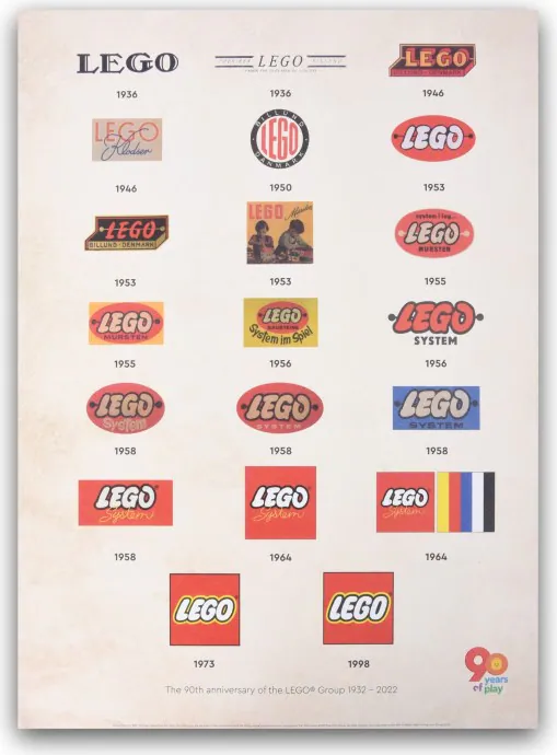Vintage LEGO Logo Poster, other