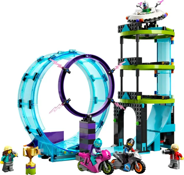 Ultimate Stunt Riders Challenge, city, 385 pcs