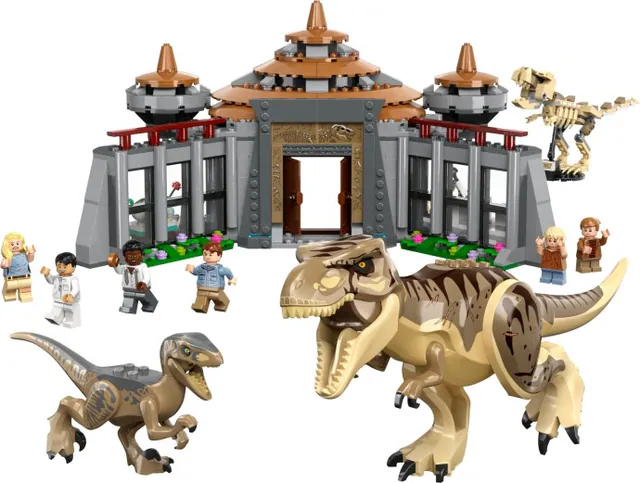 Visitor Centre: T. rex & Raptor Attack, other, 693 pcs