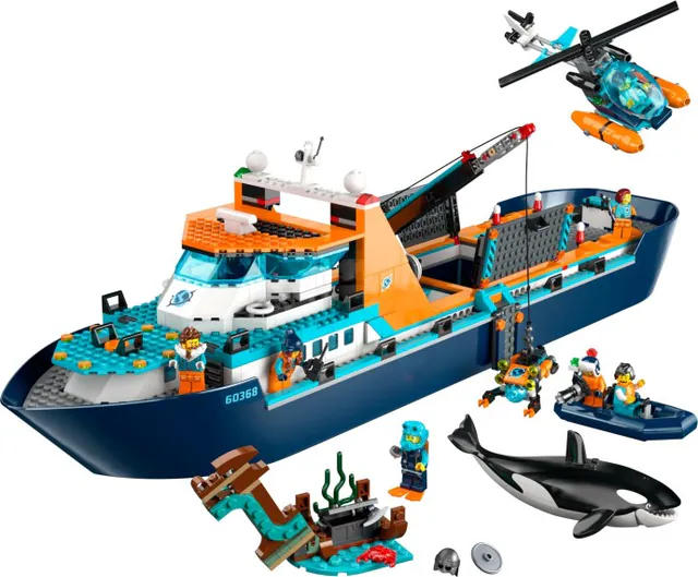Arctic Explorer Ship, city, 815 pcs