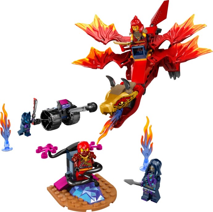 Kai's Source Dragon Battle, ninjago, 120 pcs