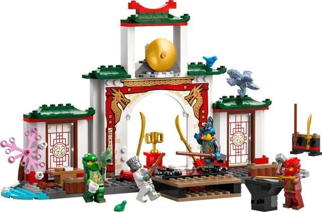Ninja Spinjitzu Temple, ninjago, 158 pcs
