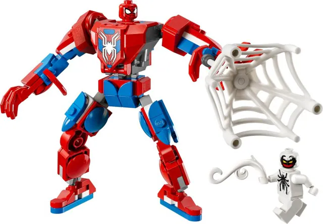 Spider-Man Mech vs. Anti-Venom, marvel, 107 pcs