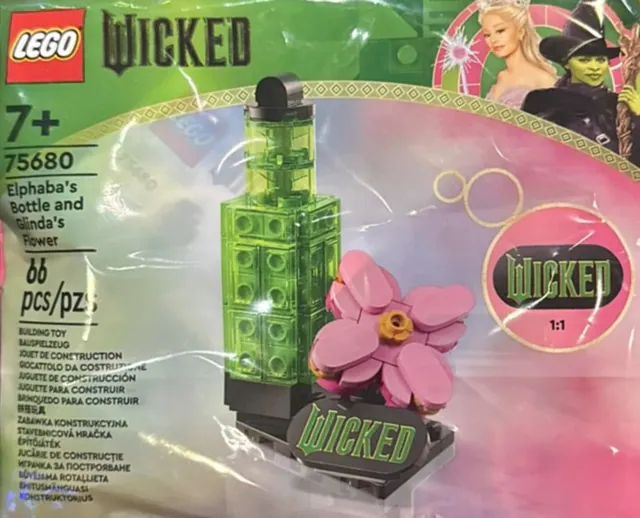 Elphaba's Bottle and Glinda's Flower, other, 66 pcs
