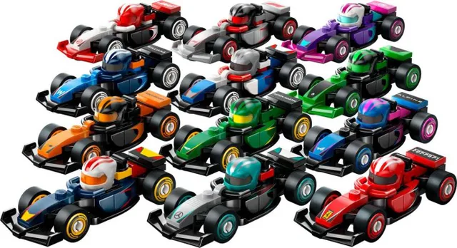 LEGO Collectables - F1 Race Cars - Complete, other, 348 pcs