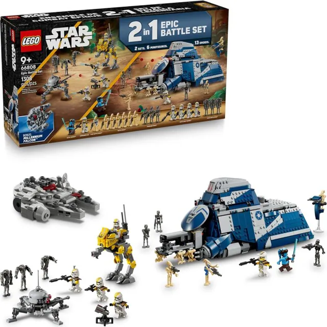 Epic Battle Set, star-wars, 1308 pcs