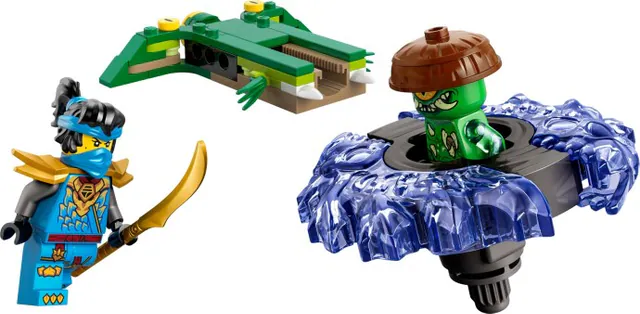 Nya vs. Mutation Monster Spinner, ninjago, 49 pcs