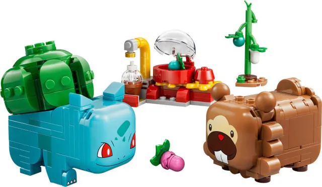 Berry Bash with Bulbasaur and Bidoof, other, 240 pcs