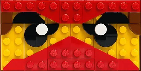 Ninjago Red Mask, ninjago, 39 pcs