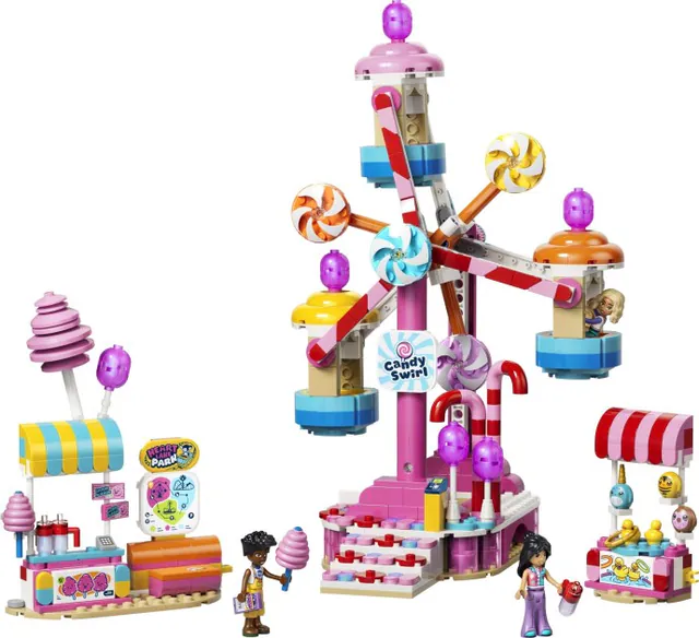 Candy & Cupcake Ferris Wheel, friends, 602 pcs