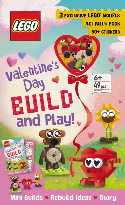 Valentine's Day Build and Play, other, 49 pcs