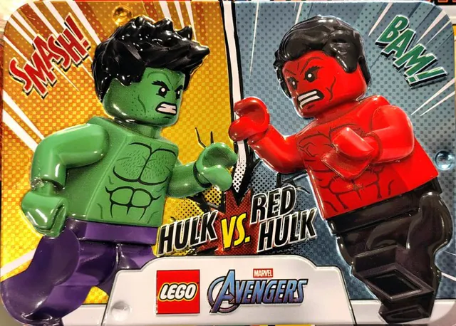 Hulk vs. Red Hulk, marvel, 8 pcs