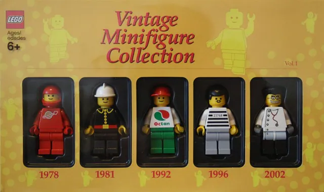 Vintage Minifigure Collection Vol. 1, other, 21 pcs