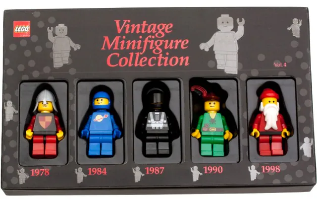 Vintage Minifigure Collection Vol. 4, other, 41 pcs