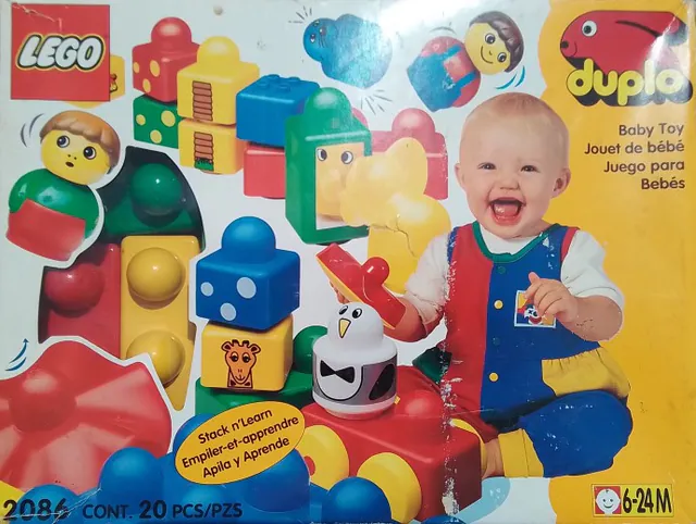 XLarge Stack 'n' Learn Set, duplo, 18 pcs