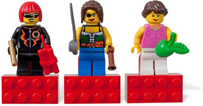 Female Minifigure Magnet Set, other