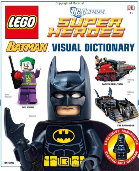 LEGO Batman: Visual Dictionary, other, 4 pcs