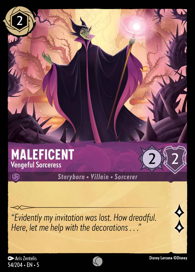 Maleficent, Shimmering Skies 54, common