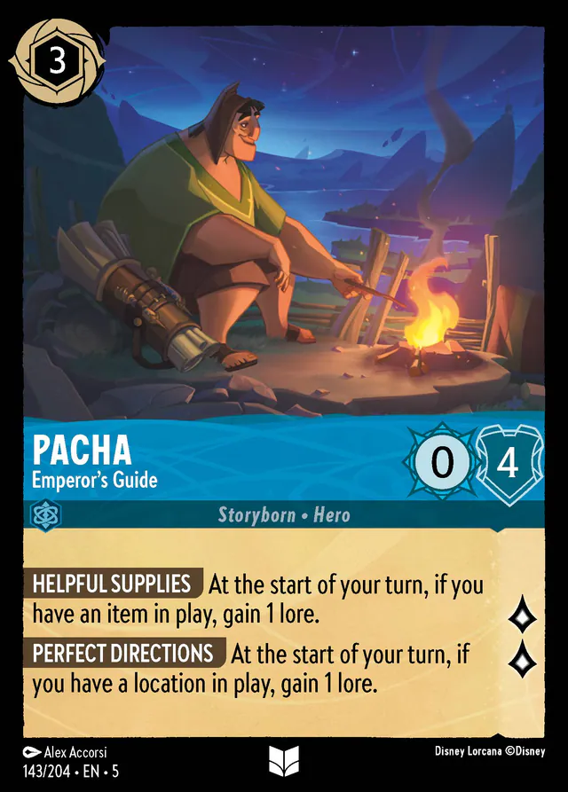 Pacha, Shimmering Skies 143, uncommon