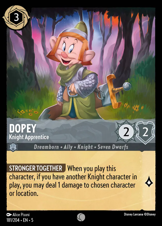 Dopey, Shimmering Skies 181, common